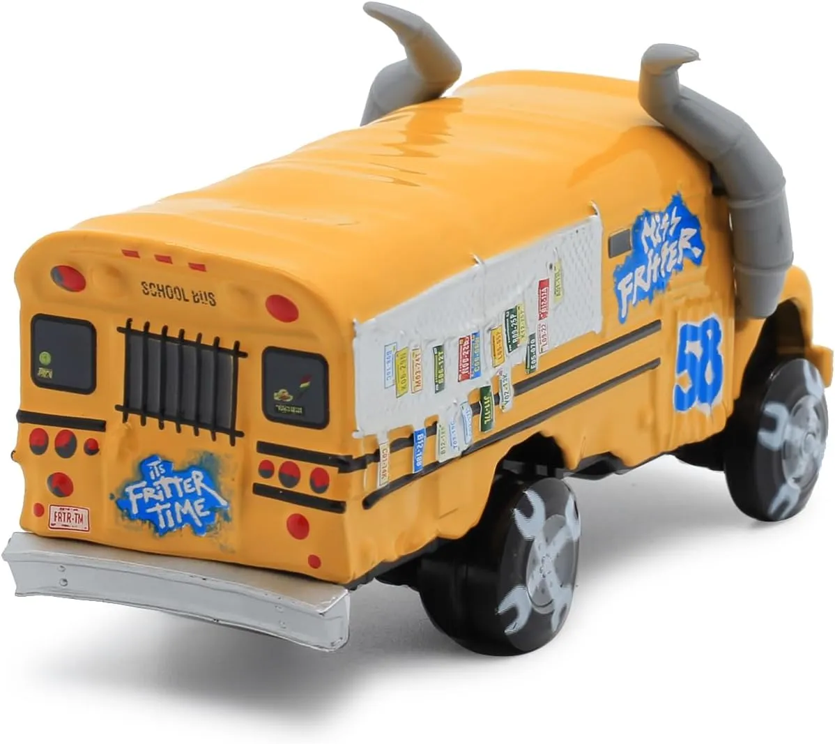(Miss Fritter) Movie enjoyment specify Cars 3, Miss Fritter Tow Mater Toy, Lightning McQueen Toys, 1:55 Die-cast Toy Car Big Wheel Buggy 