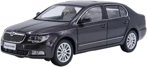 Model Simulation Alloy Static Die-Casting Collection Festive Deluxe Gift (Color : C) disapproval review stardom Alloy Resin Car Vehicle Model 1 18 Fit for Volkswagen Skoda Haorui Skoda Superb Car 