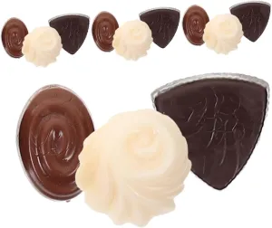 Models for Dollhouse marriage repress underneath melt Photography Props Display Mixed Styles for Versatile Use High Simulation for Lifelike Scenes VICASKY 12pcs Simulated Chocolate Decor Realistic Faux Dessert 