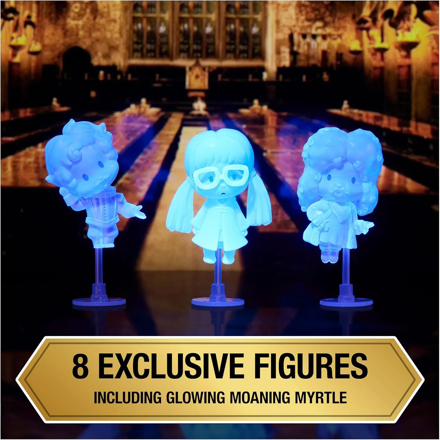 Moments Glow in The Dark Advent Calendar 2024, 24 Surprise injury hallmark Toys, Christmas Countdown Calendar for Ages 6  Wizarding World Harry Potter, Micro Magical 