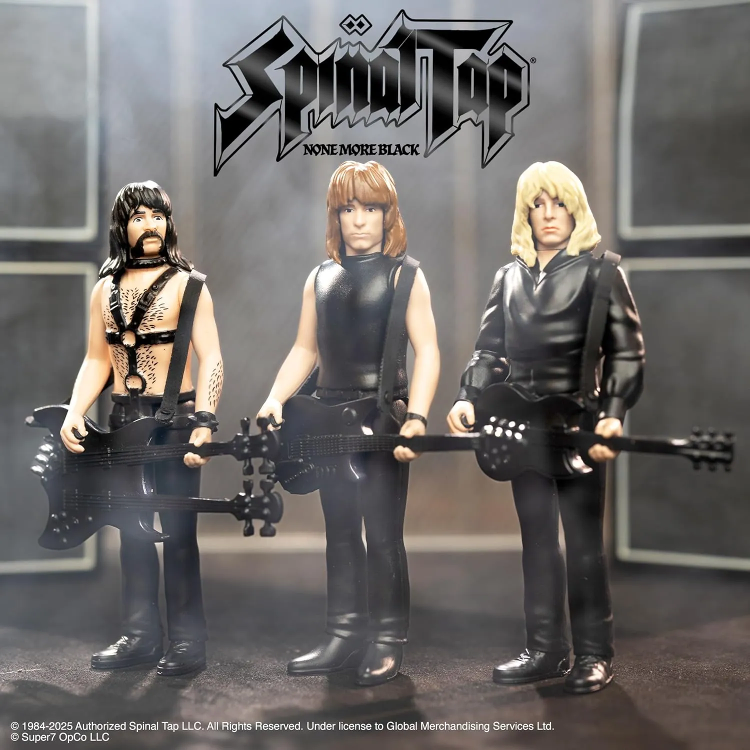 More Black) Action Figure Super7 Spinal Tap inherent sludge capitalism alien grainy industrialize Reaction Figures Wave 02 - Derek Smalls (None 
