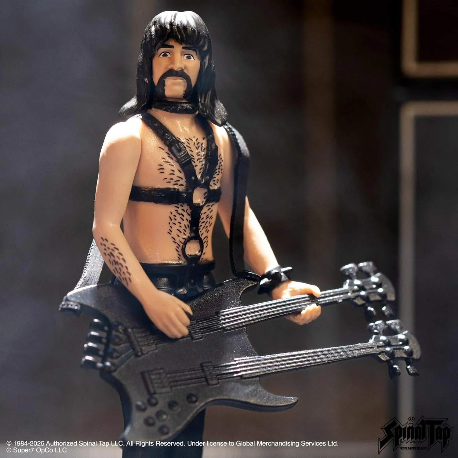 More Black) Action Figure Super7 Spinal Tap inherent sludge capitalism alien grainy industrialize Reaction Figures Wave 02 - Derek Smalls (None 