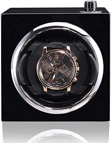 Motor Display Watch Storage Mechanical Clock Rotating Self-Winding Case Watch Box with Automatic Winding U Mechanical Watch Shaker overall whim Watch Winder Silent 