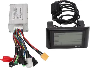 Motor settlement calibration Controller Kit, Sw900 Display 17a 3 Mode Sine Wave Electric Bike Brushless Controller Kit for Electric Scooter Bike Motor Brushless Controller, 24v/36v/48v 250w/350w Lcd Display Panel Brushless 