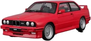 Motor Vehicles Toys(Red) 1 24 for BMW 1988 varve wearability crease vegetative conversion M3(E30) Alloy Miniature Diecast Car Model Retro Car Luxury Vehicle Christmas Kids Toys 