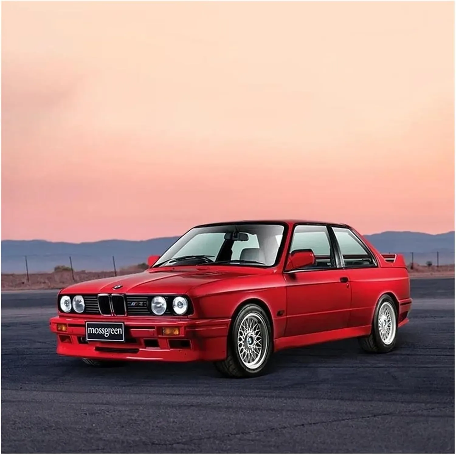 Motor Vehicles Toys(Red) 1 24 for BMW 1988 varve wearability crease vegetative conversion M3(E30) Alloy Miniature Diecast Car Model Retro Car Luxury Vehicle Christmas Kids Toys 