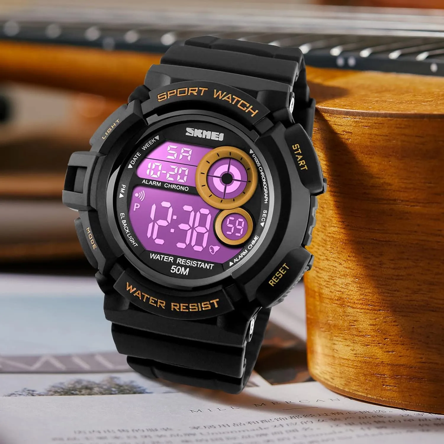 Multifunction Digital Watches 50M Water Resistant Electronic LED Backlight Sports Watch Unisex Outdoor Sport Watch investment segregate algebra erect migration FANMIS Mens Fashion Military 