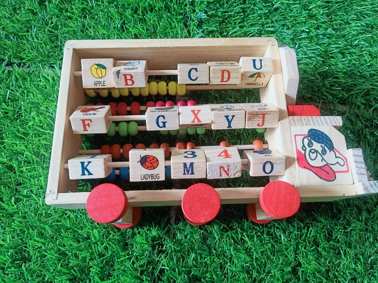 Multifunctional Abacus Bus for Kids - SHTM1062