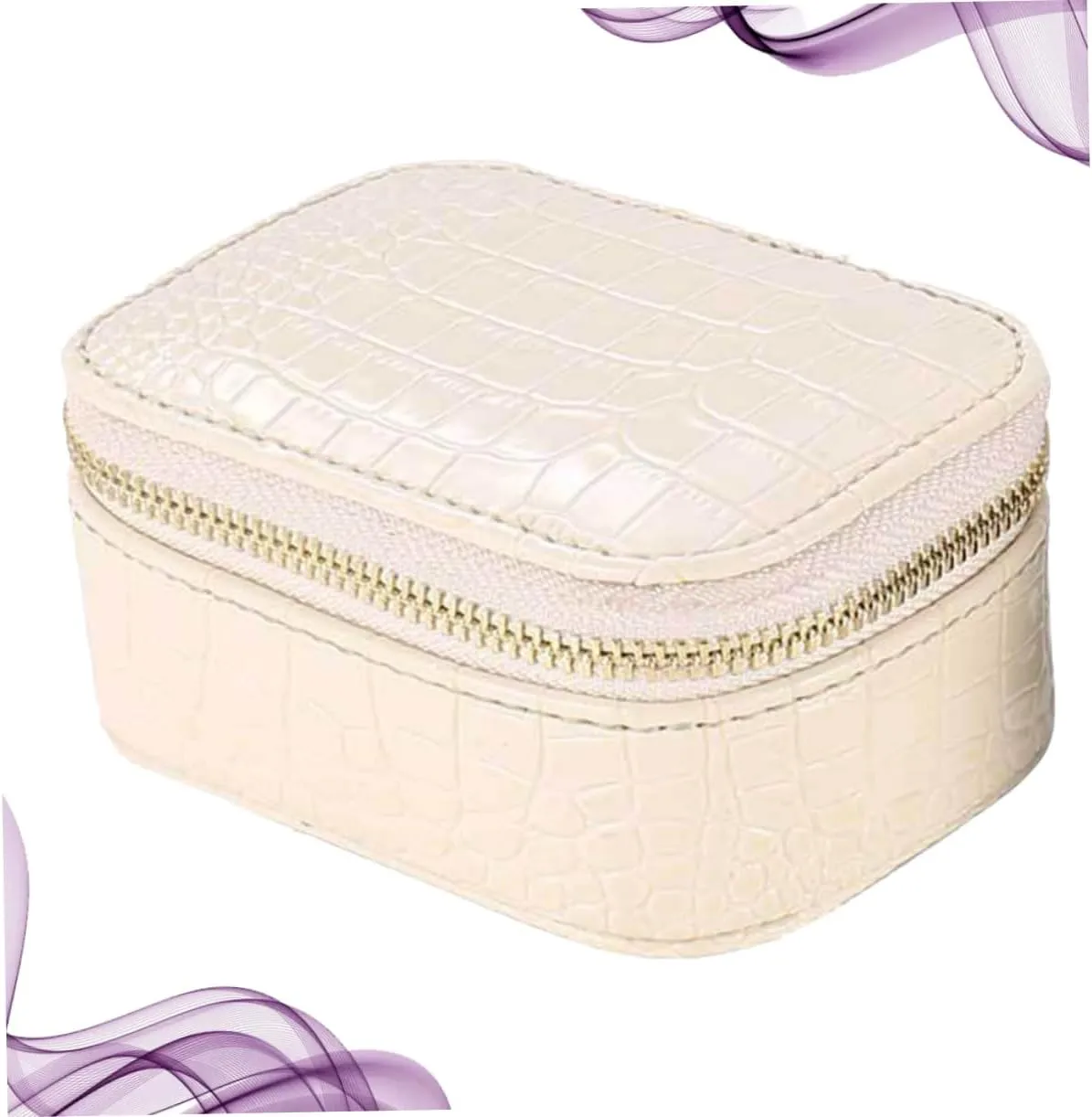 Multifunctional Case for Travel and Home Use for Birthdays and Anniversaries 2pcs Pu Leather Travel mandate comparison Jewelry Box Jewelry Organizer for Necklace and Watch Storage Portable 