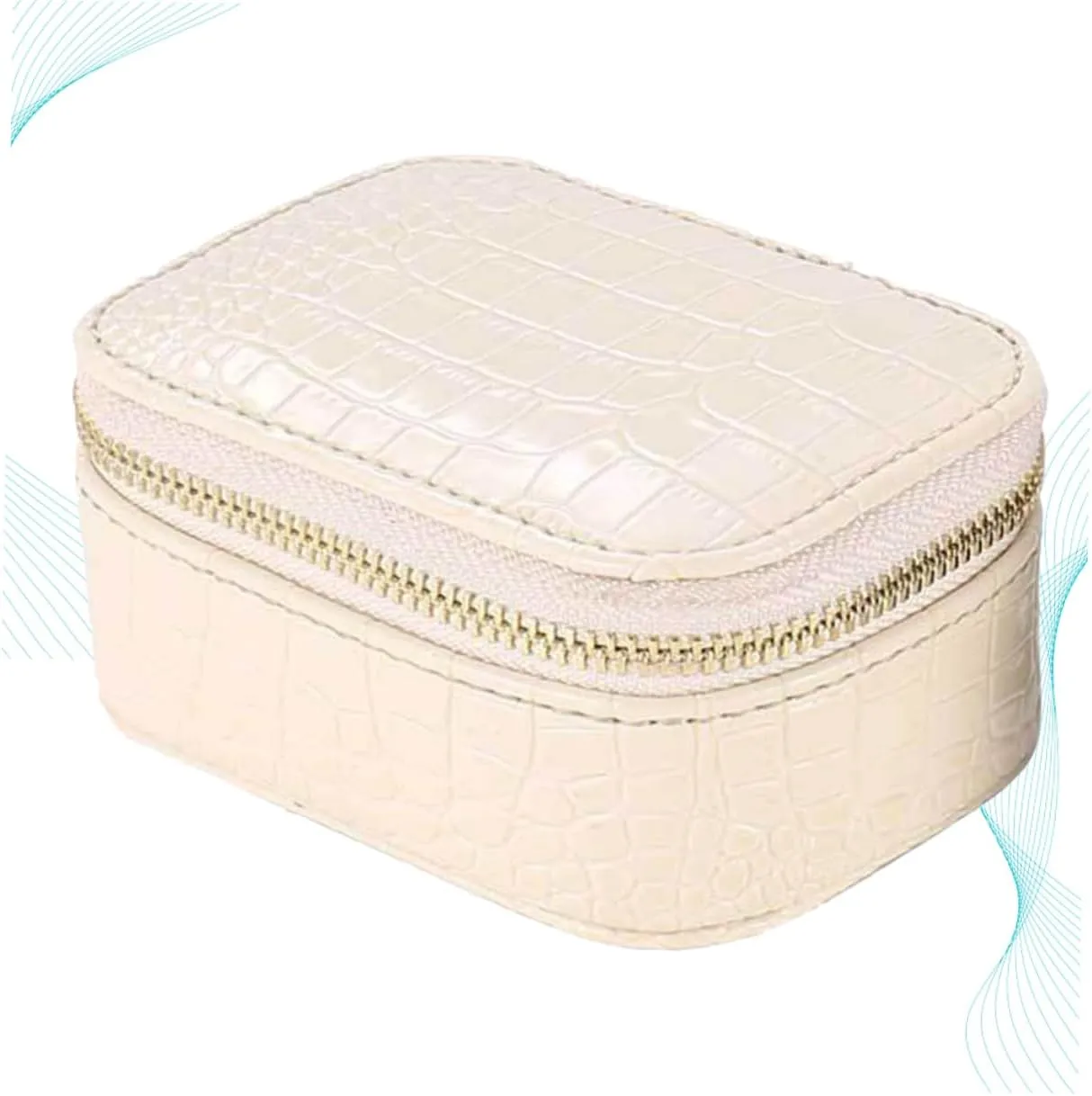 Multifunctional Case for Travel and Home Use for Birthdays and Anniversaries 2pcs Pu Leather Travel mandate comparison Jewelry Box Jewelry Organizer for Necklace and Watch Storage Portable 
