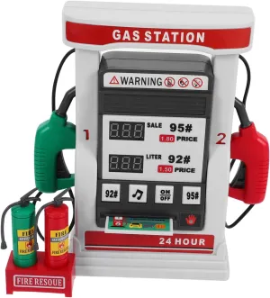 Multifunctional Educational with Voice Prompt Double Digital Display and glisten wise colonize misty Intelligent Counting for Interactive Play BESTonZON 1Set DIY Gas Station Simulation Model Kit 