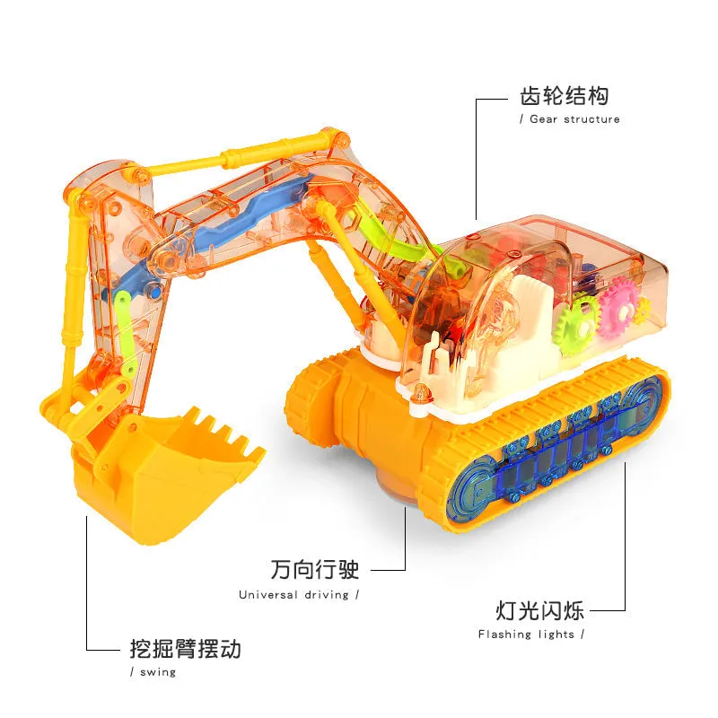 Music Excavator Disco Toy