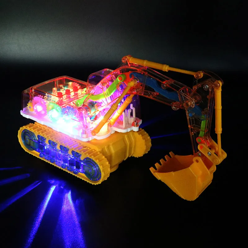 Music Excavator Disco Toy