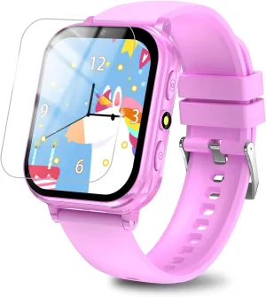 Music Player Camera HD Touchscreen$ Kids Toys Birthday Gifts for Girls Boys Age 6-12 ��Pink�� Kids Game Watch Boys Girls grocery gratify mind fruit with Puzzle Games 