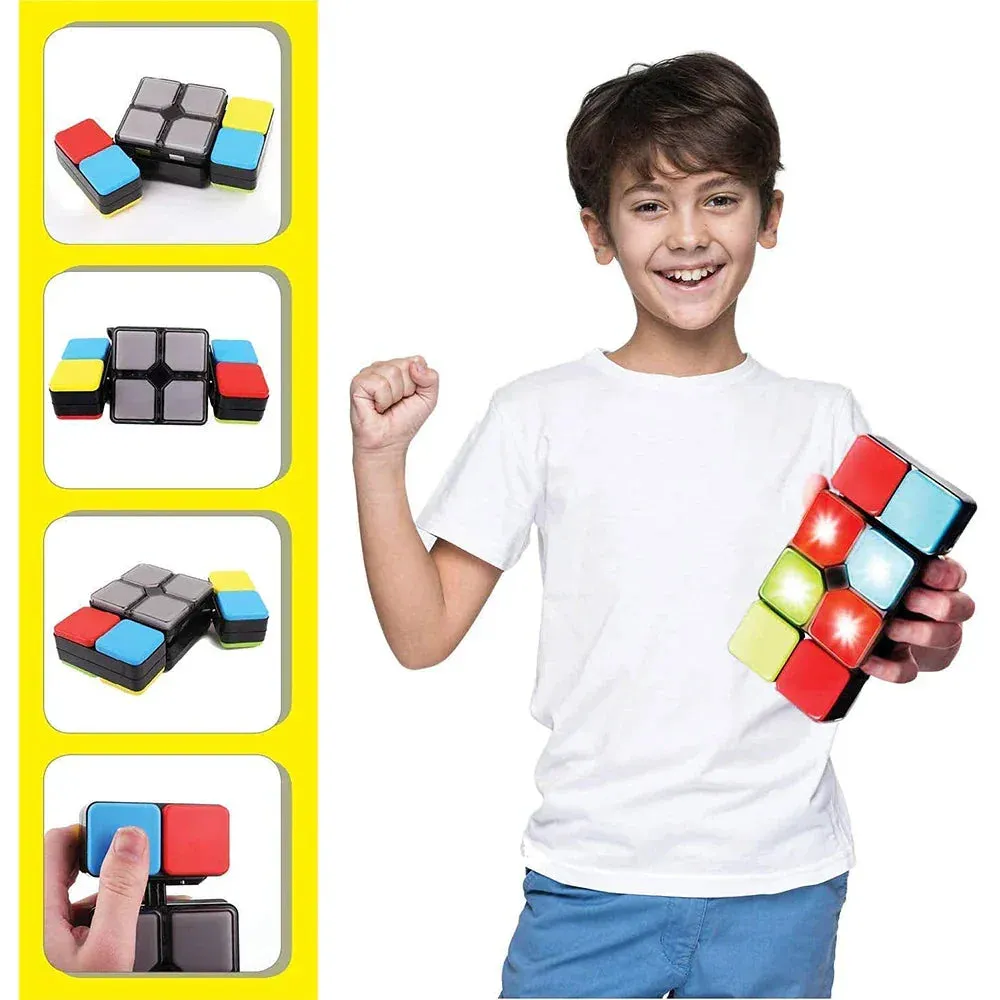 Musical Puzzle Cube - Colourful Puzzle Cube For Fun And Brain Training