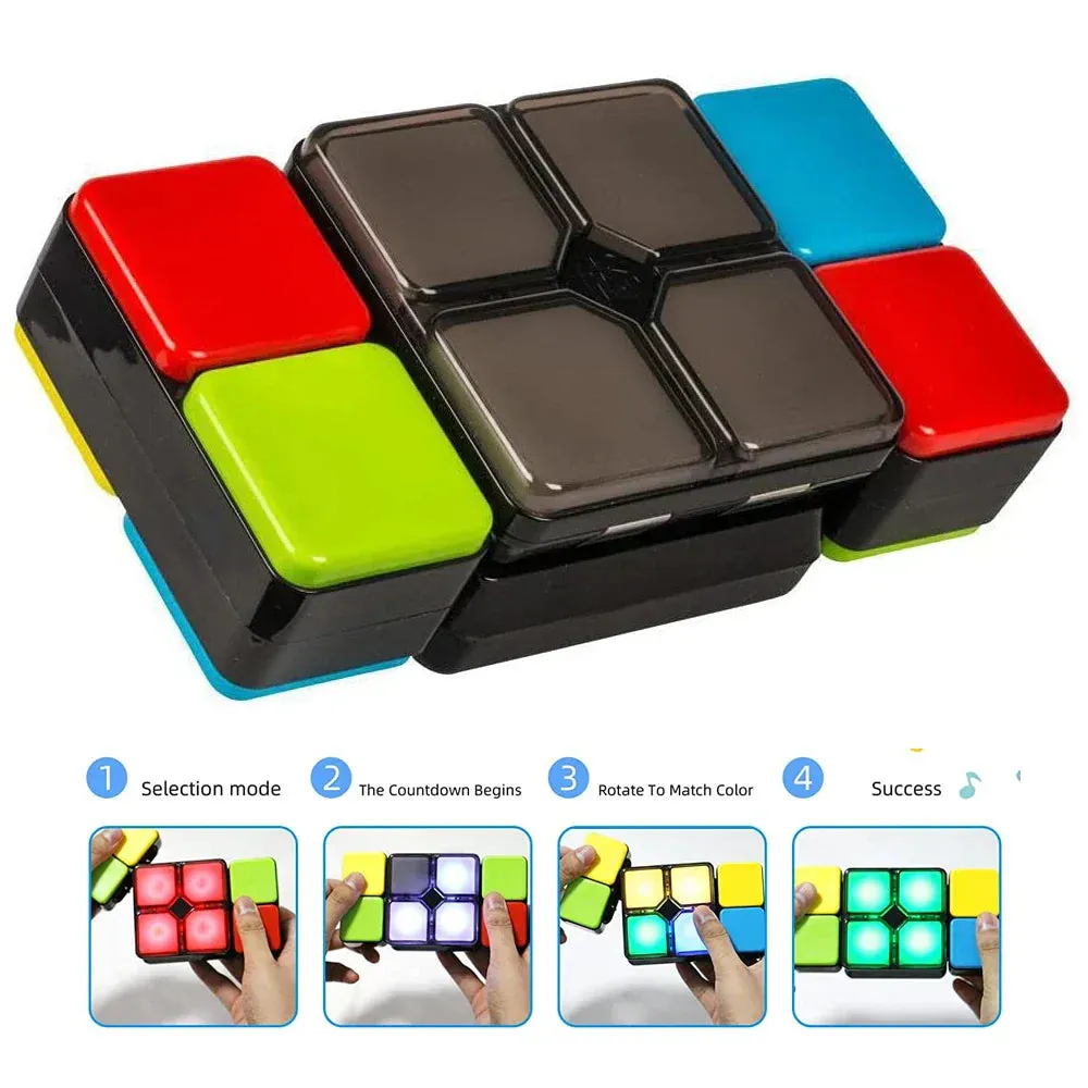 Musical Puzzle Cube - Colourful Puzzle Cube For Fun And Brain Training