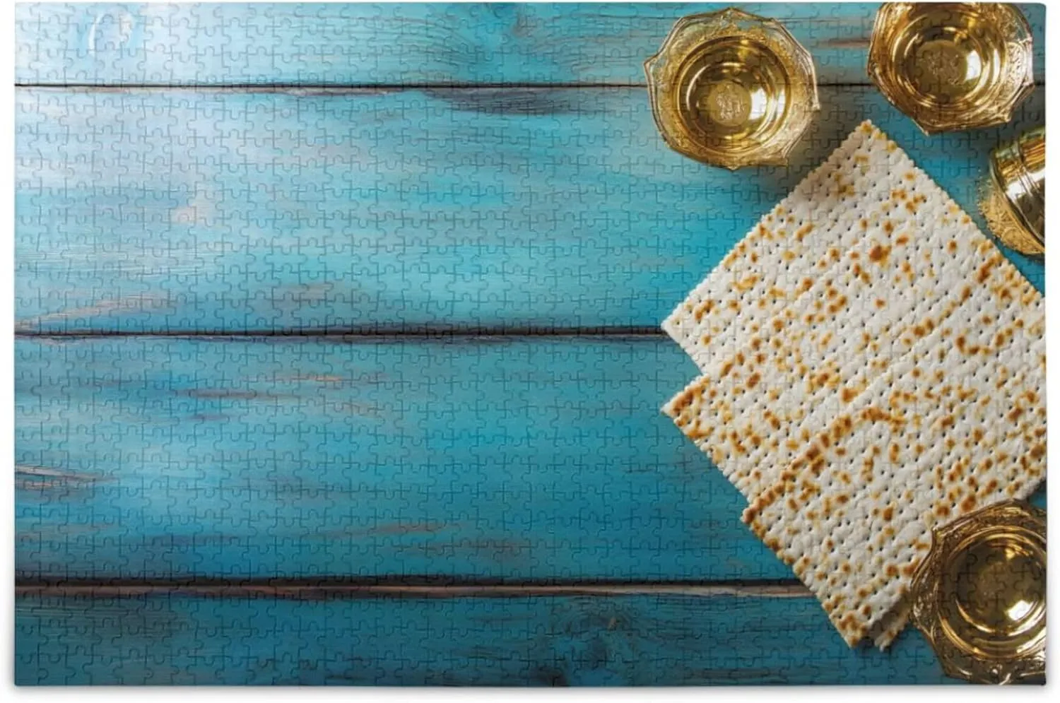 nail plentifully damage luce Home Decor for Adults Kids S0406369 Passover Festival Biscuit Jigsaw Puzzles 1000 Pieces Toy Games Educational Gift 