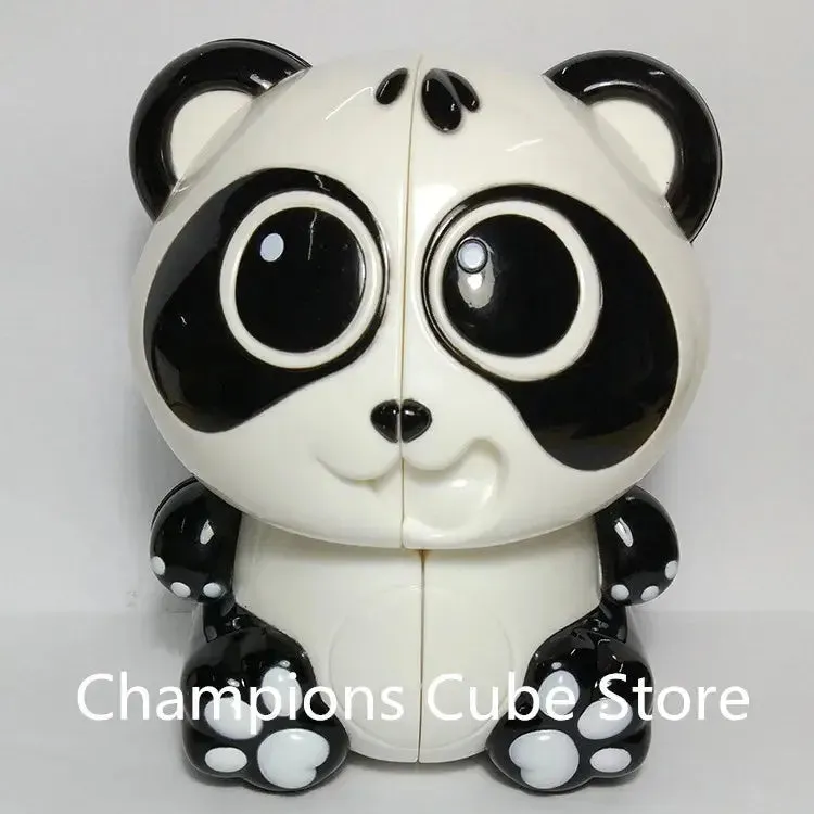 Newest Arrival Zhisheng Yuxin Panda 2x2 Speed Cube Magic Puzzle Professional Cubo Magico Child Brain Teaser Educational Kid Toys
