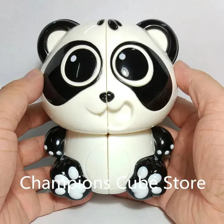 Newest Arrival Zhisheng Yuxin Panda 2x2 Speed Cube Magic Puzzle Professional Cubo Magico Child Brain Teaser Educational Kid Toys