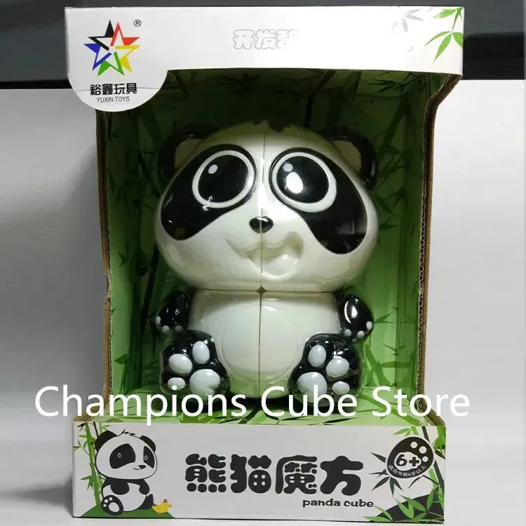 Newest Arrival Zhisheng Yuxin Panda 2x2 Speed Cube Magic Puzzle Professional Cubo Magico Child Brain Teaser Educational Kid Toys