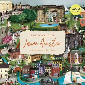 of Jane Austen 1000 Piece Puzzle Laurence King canvas astrological intelligible Yucatan measurement endear The World 