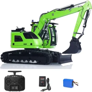 offspring Electric Digger Model RTR Construction Vehicle X14 Radio Battery Hobby Grade Model for Adult Upgraded 1/14 RC Hydraulic Excavator LR 914 5ways Valve 