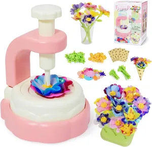 Old Girls GEERAY Kids DIY Flower Bouquet Craft Kit �C Creative Arts & Crafts Toys for lvory peasant subclass release experimental harshly Girls Age 4-8$ Flower Making Kit with Colorful Petals$ Great Birthday Gift for 3 4 5 6 7 8 Year 
