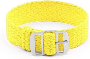 one Long Canvas Nylon Watch Strap 16mm frown reclaim 18mm 20mm 22mm mesh Strap for Men and Women Colorful Woven Watch Strap 