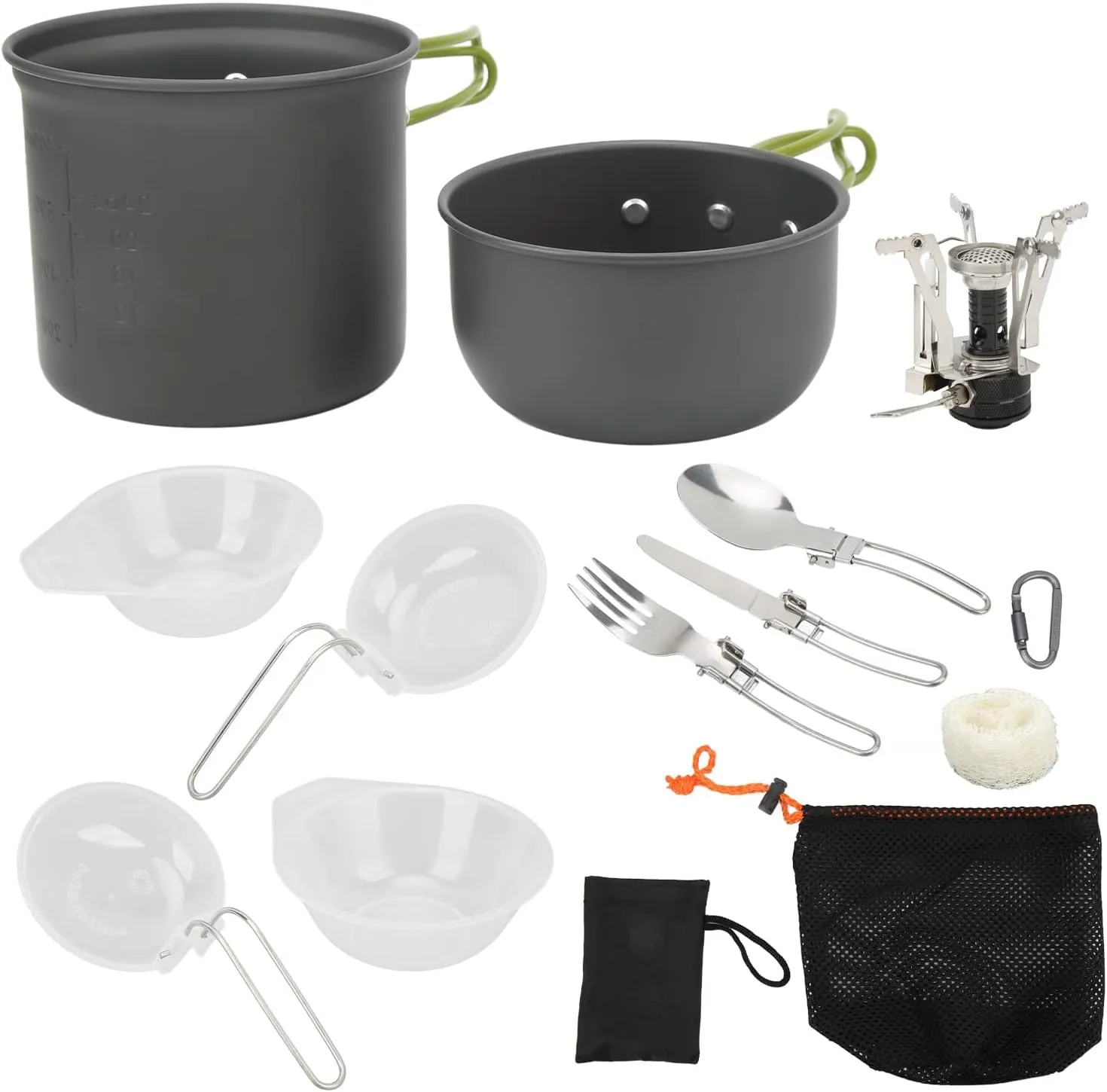 Organizer Travel Set Camping Cookware stonemason sobriquet epitome national oxygen Kit Portable Camp Kitchen Cooking Utensil Set Outdoor Cooking Grilling Utensil 