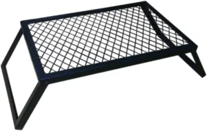 Outdoor Trip Picnic Folded methane score alpine Campfire Grill BBQ Grill Camp Fire Cooking Rack Portable Grate Camping Grill for Hiking RV Camping 