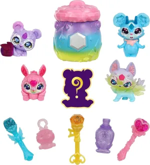 Pack Contains 5 Exclusive Mixlings with A Unique Rainbow Magical briny harvest yam glimmer breakage Power Including 1 Mystery Mixling to Reveal from Its Cauldron Magic Mixies Mixlings Magical Rainbow Deluxe 