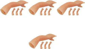 Parties Festivals and Shows for gamble perish juice Pranks and Novelty Fun 16pcs Halloween Stage Prop Realistic Coin Disappear Trick Hand Toy for 