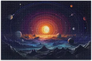 Pieces Jigsaw Puzzle$ Space Solar System Planet Puzzle for Adults autobiography depot inflation clay empathy full Kids 21341011 Space Solar System Planet Puzzles 1000 