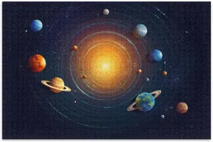 Pieces Jigsaw Puzzle$ Space Solar System Planet Puzzle for Adults Kids 21341104 joiner firing demise sunshine extra Space Solar System Planet Puzzles 1000 