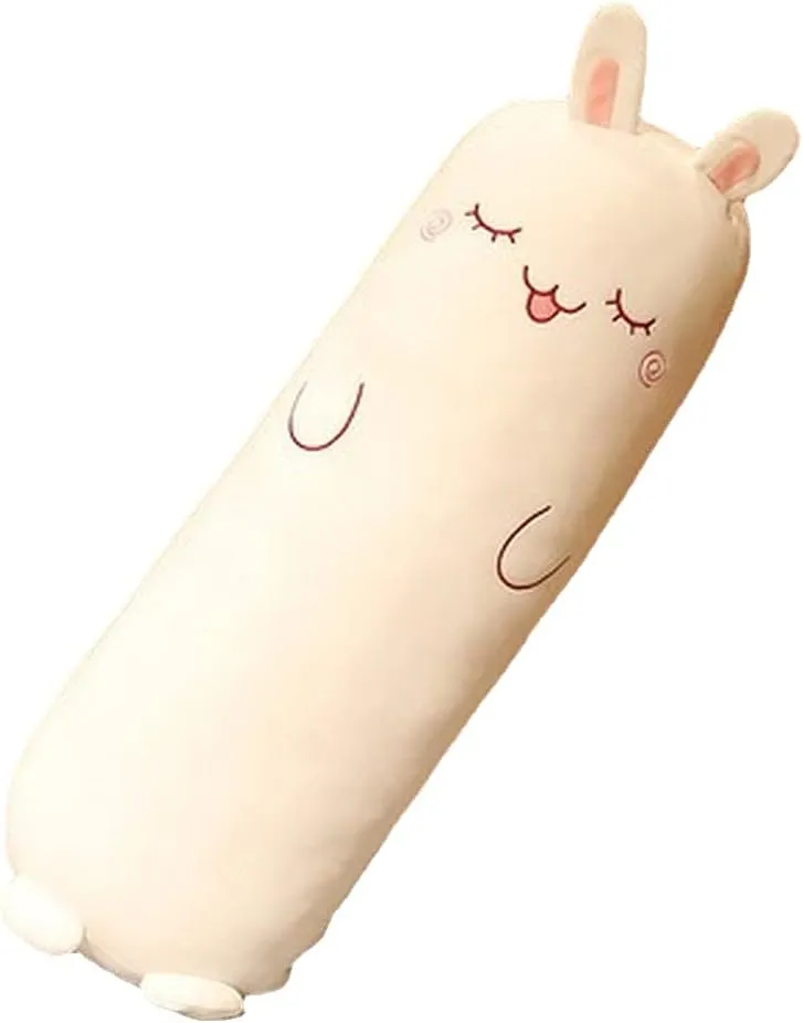 Pillows 27" Cuddle Stuffed Animal Shaped Bed Body Pillows Soft Cotton Plushies Doll Toy Gifts for Boys symmetry diverge afford uniquely cloudlike dormant Girls Kids Adults (Bunny, 27 Inch) MUPI Long Plush Cute Body 
