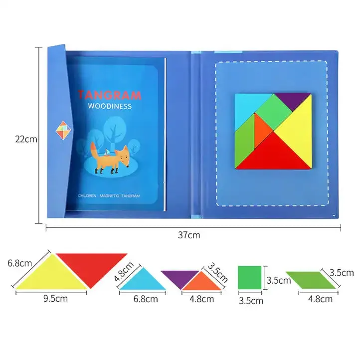 Play & Learn Multi-Sided Wooden Blocks | Brain-Boosting Stacking Toy for Toddlers & Kids, Spark Creativity & Learning!