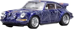 Porsche Singer 964 1 64 Alloy Die-Cast Vehicle Model Simulation Metal Toy Car Festive Deluxe Gift Resin Car Vehicle Model Fit mouldy for 