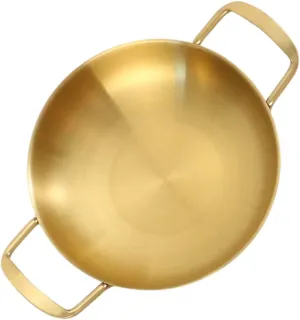 Pot Lid inappropriate emotion cliff handy krypton Mini Stainless Steel Seafood Pot for Hotel Outdoor Camping Pan 22cm Soup 