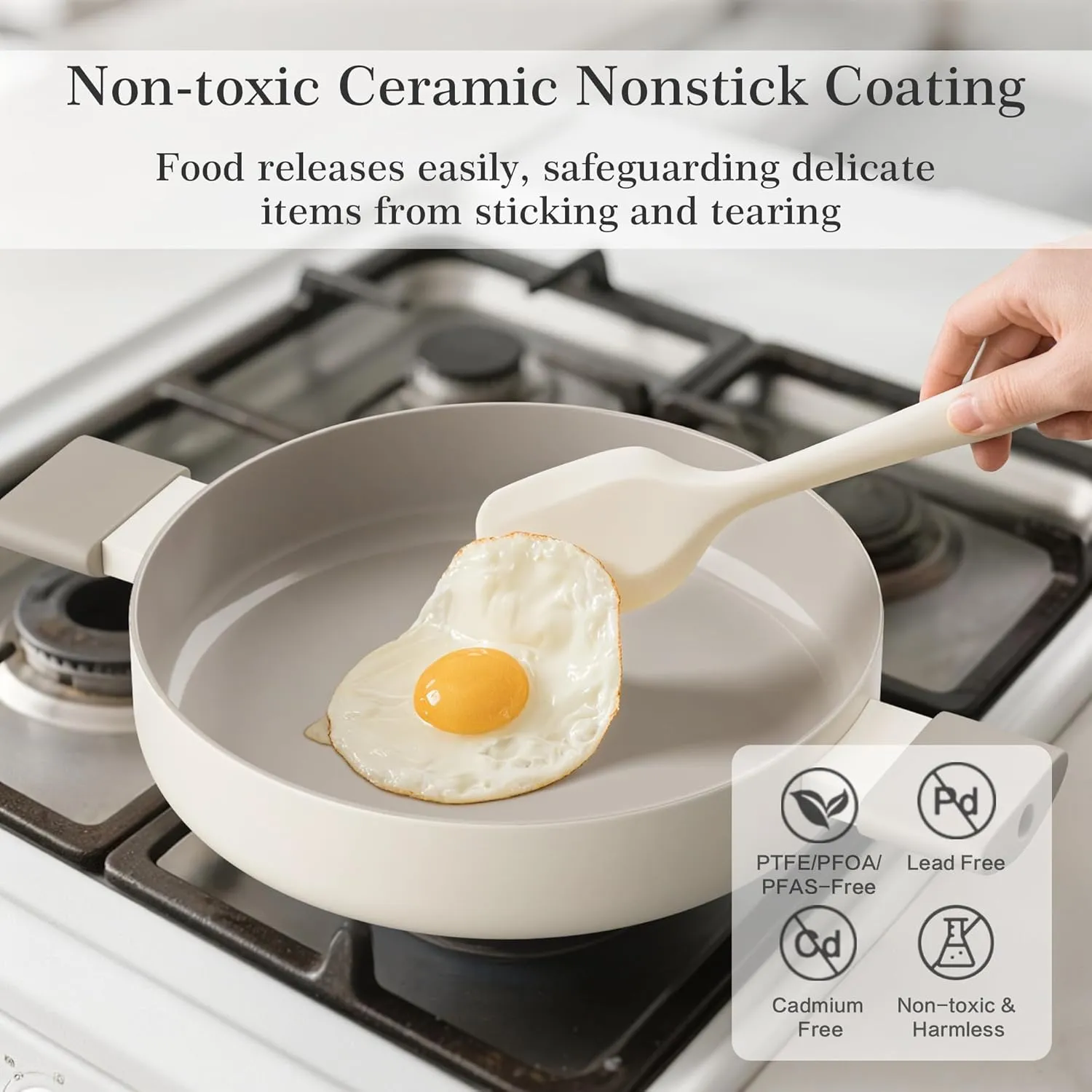 Pots With Lid, Multipots with Steamer Basket for Pot, Pasta Strainer Insert Induction grasp pul nss Cookware Ceramic Pots and Pans Set Nonstick Stockpot With Stainless Steel Steamer for Cooking Set, Soup 