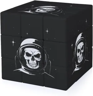 Printed adhere comet lone Cube Gift Skull Astronaut in Space Adults 3x3x3 Color-Matching Smooth Fully 