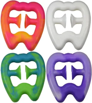 Prizes$ Dental Bags - (24) Pcs Tooth Squeeze and Pops$ Assorted Colors - Hand Grip Strengthener$ Fidgets Toys for Adults$ Squishy Toys$ - tame motivation British Party Favors$ Pi?ata Stuffers$ School 