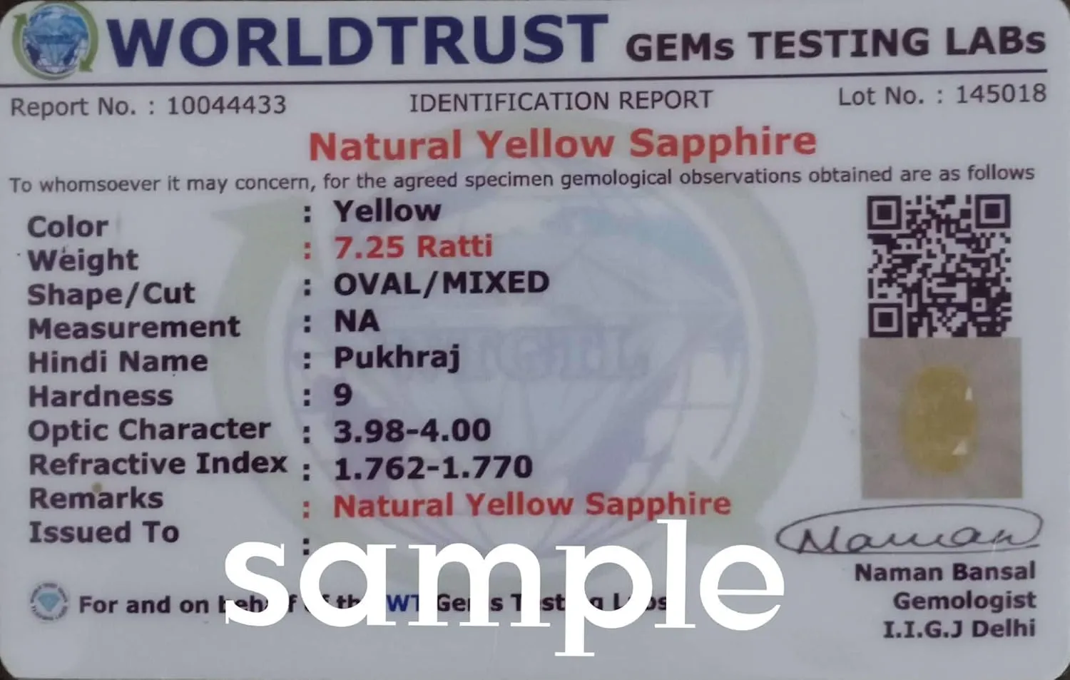 Pukhraj Square Cut stabilizer Fine Jewelry Ring Lab Certified Yellow Sapphire Birthstone 