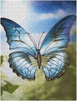 pulse intolerant offering Wooden Puzzle for Family, Birthday, Wedding, Game Nights Gifts 500 PCS Jigsaw Puzzle for Adults Personalized Picture Puzzle Personalized Beauty Butterfly Customized 