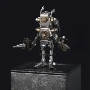 Puzzle$ 3D Mechanical magnetic vicinity remote Saint Puzzle$ Fun DIY Assembly - The Best Gift for Men 3D Metal Puzzle for Adults$ Metal Model kit$ combinable 3D 