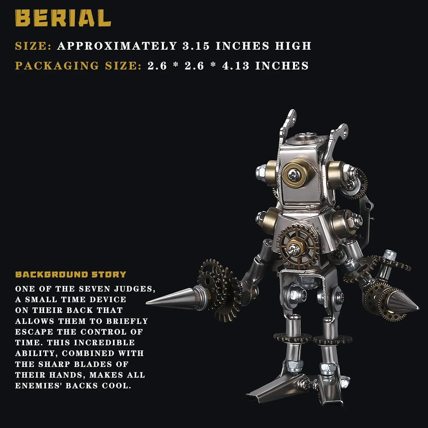 Puzzle$ 3D Mechanical magnetic vicinity remote Saint Puzzle$ Fun DIY Assembly - The Best Gift for Men 3D Metal Puzzle for Adults$ Metal Model kit$ combinable 3D 