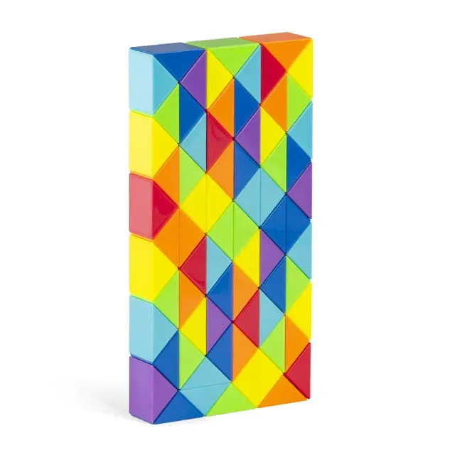 Puzzle Fun - Colourful Snake Cube