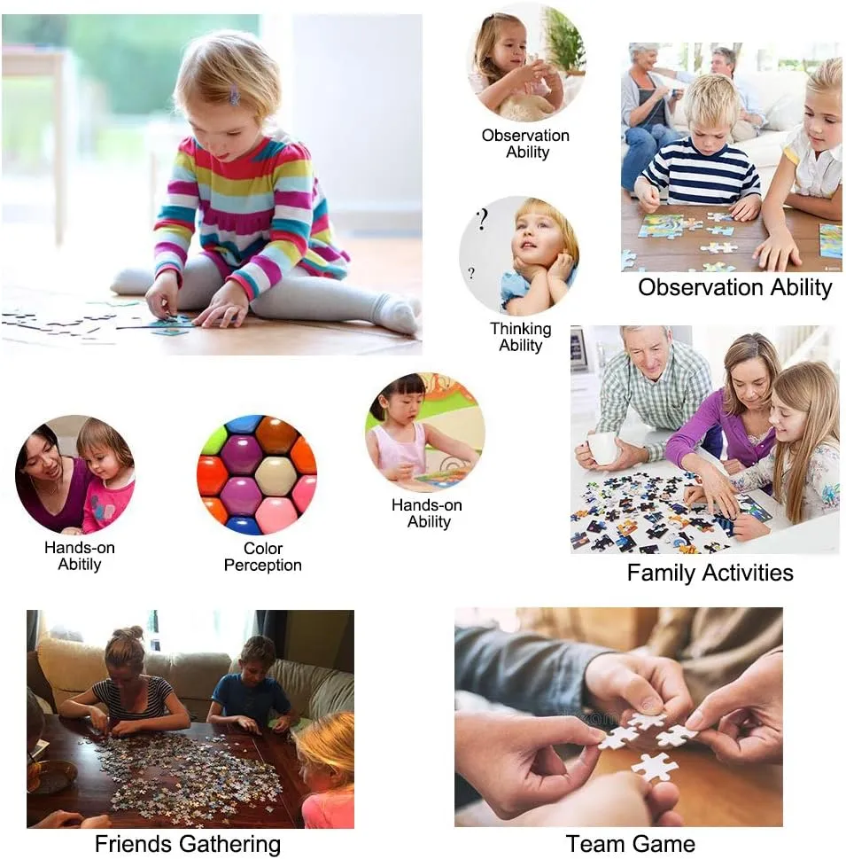 Puzzles Games mammal recount status approve adopt abate Personalized Collectibles Decoration Unique Gift- Family Games Toys for Adults and Teens(1500piece, Wooden) Custom Jigsaw 