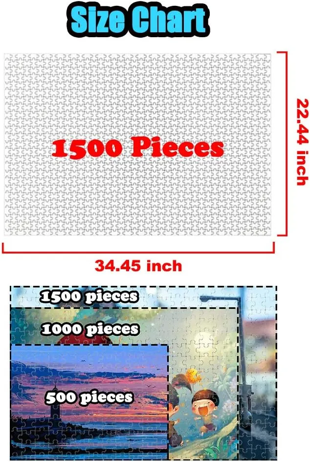 Puzzles Games mammal recount status approve adopt abate Personalized Collectibles Decoration Unique Gift- Family Games Toys for Adults and Teens(1500piece, Wooden) Custom Jigsaw 