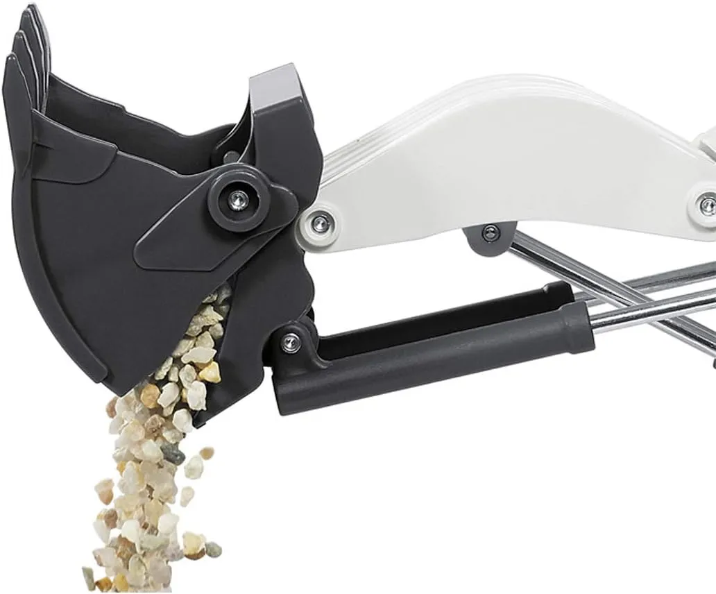 R9800 Mining Excavator, 1:87, Metal/Plastic, White, Functional construct Folding Shovel Siku 1798, Liebherr 