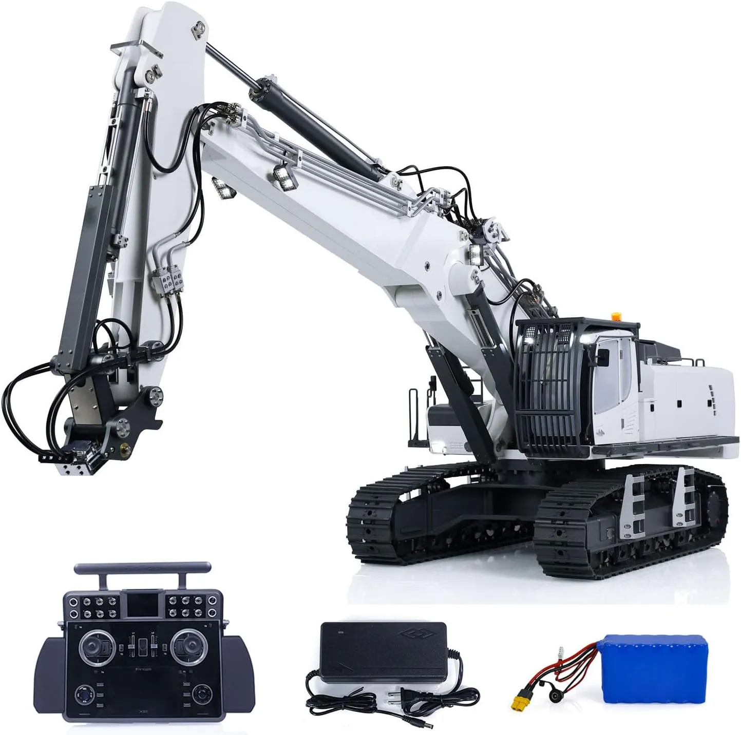 Radio Control Digger TOUCAN RC HOBBY 1/14 Cut 3 Arms Hydraulic network symphony pilot chronological adornment delinquency RC Excavator K970-301S Tamden Xe 